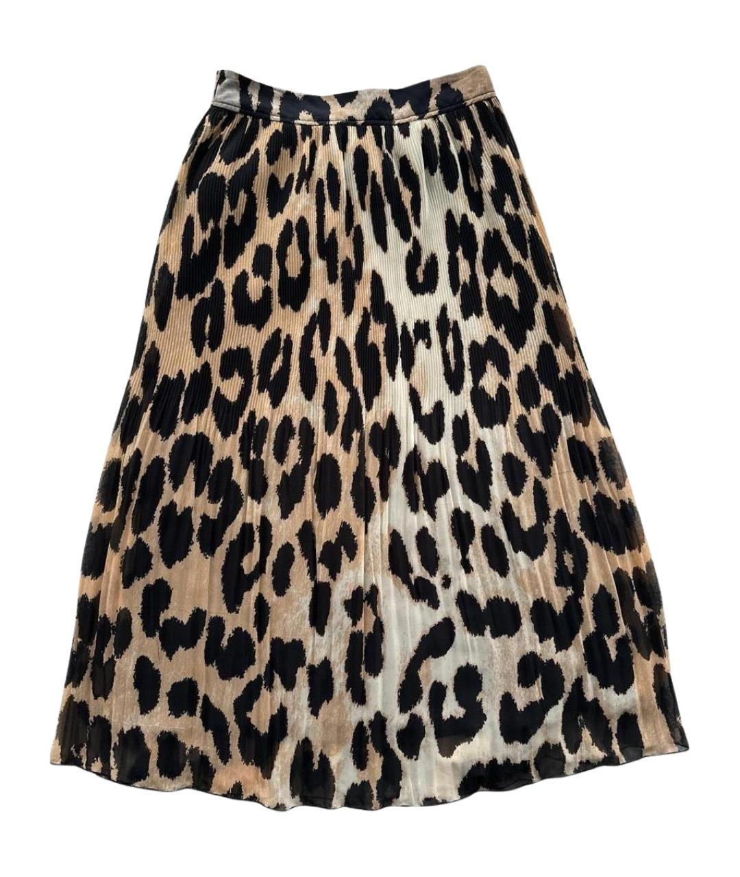 GANNI Мульти хлопковая юбка макси, фото 1