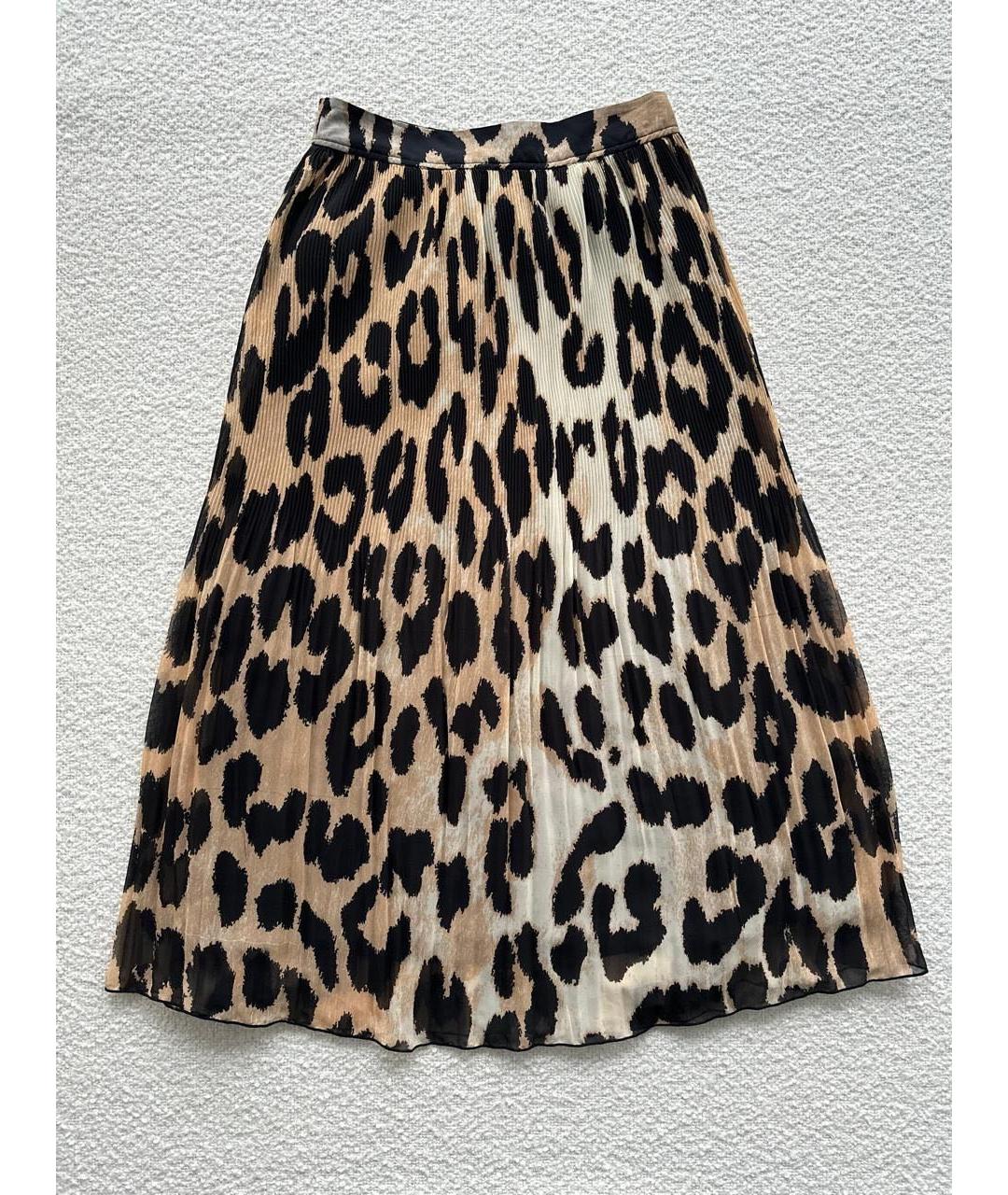 GANNI Мульти хлопковая юбка макси, фото 3