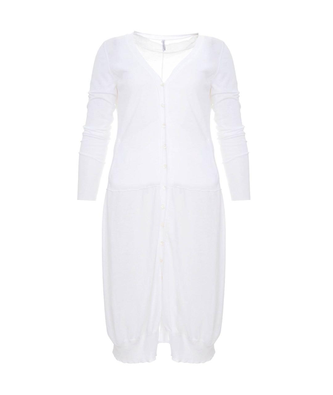 LIVIANA CONTI Белый хлопковый кардиган, фото 8