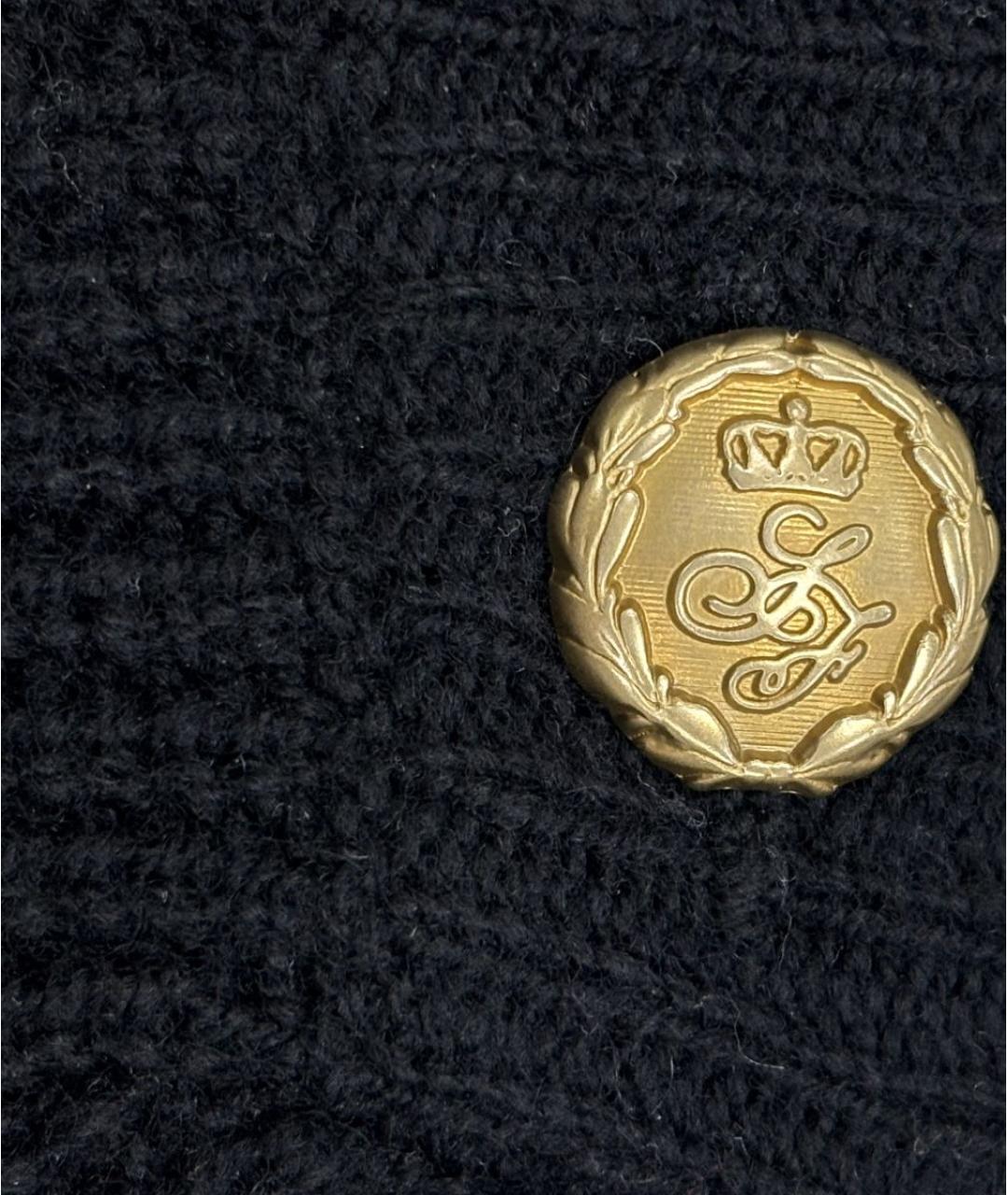 FERRAGAMO Черный шерстяной джемпер / свитер, фото 5