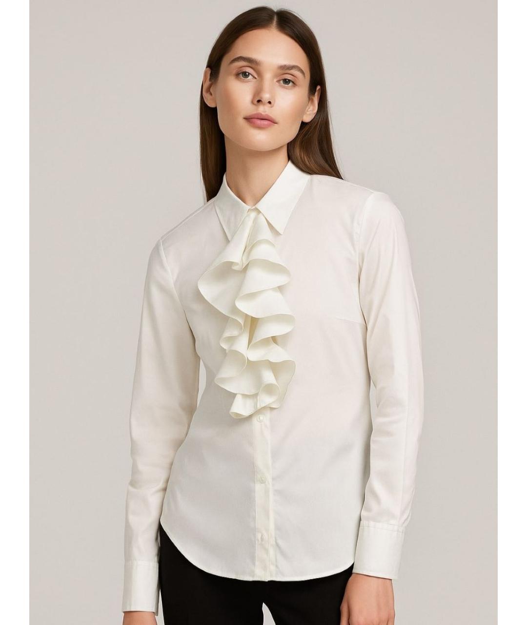 RALPH LAUREN Белая рубашка, фото 6