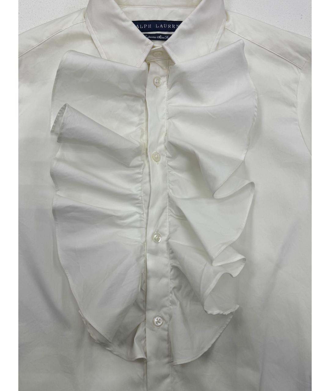 RALPH LAUREN Белая рубашка, фото 3