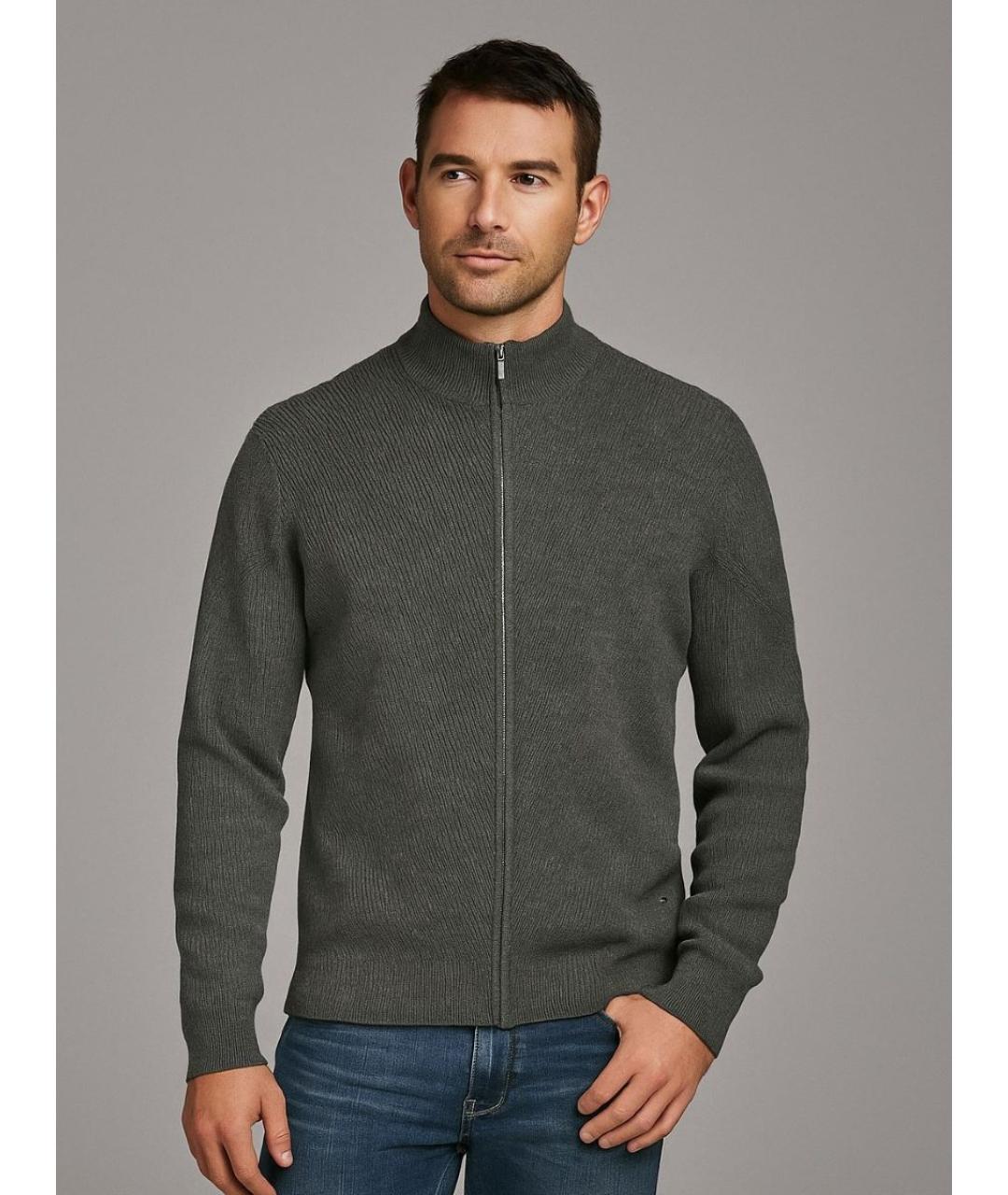 HUGO BOSS Серый джемпер / свитер, фото 6