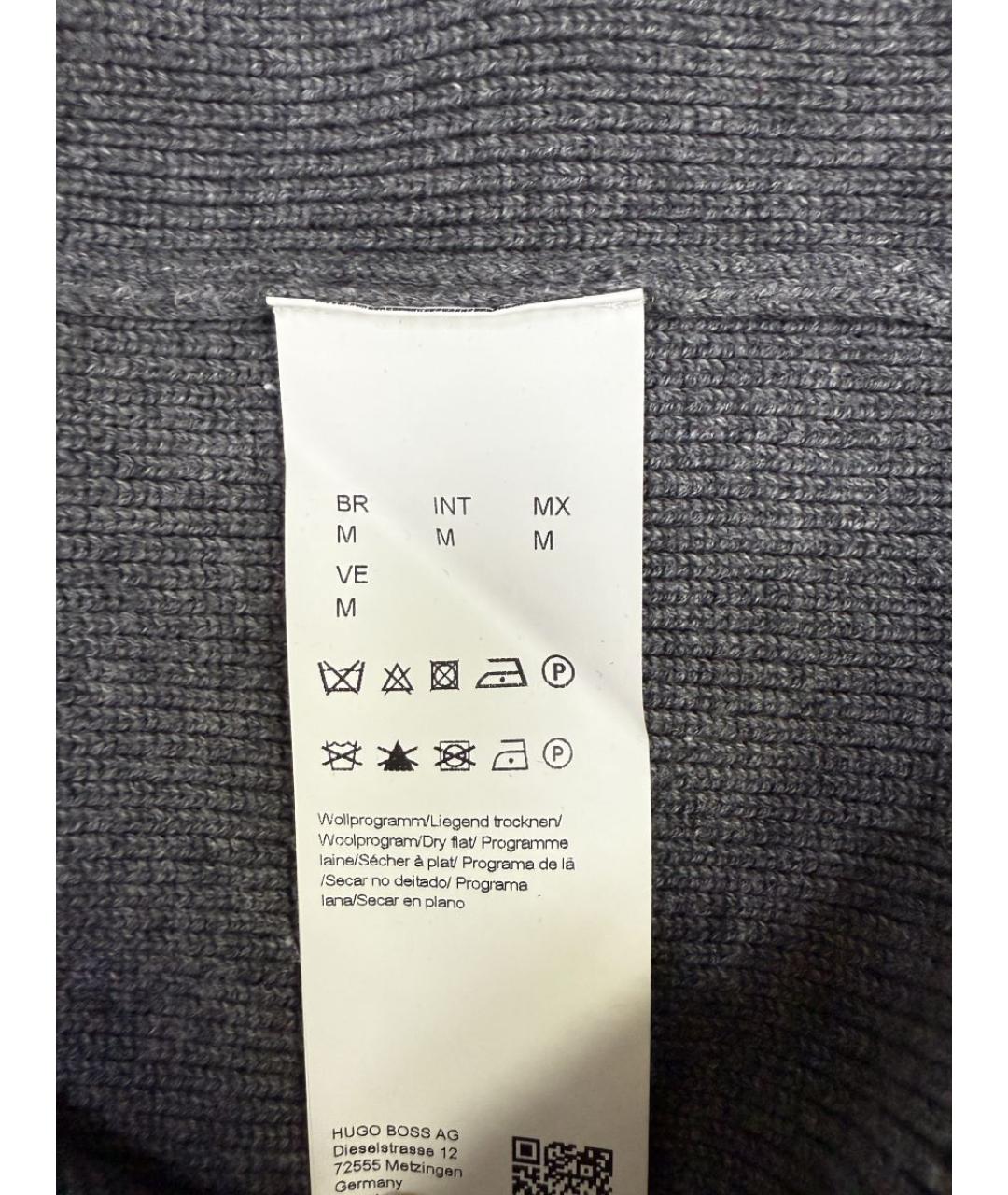 HUGO BOSS Серый джемпер / свитер, фото 4
