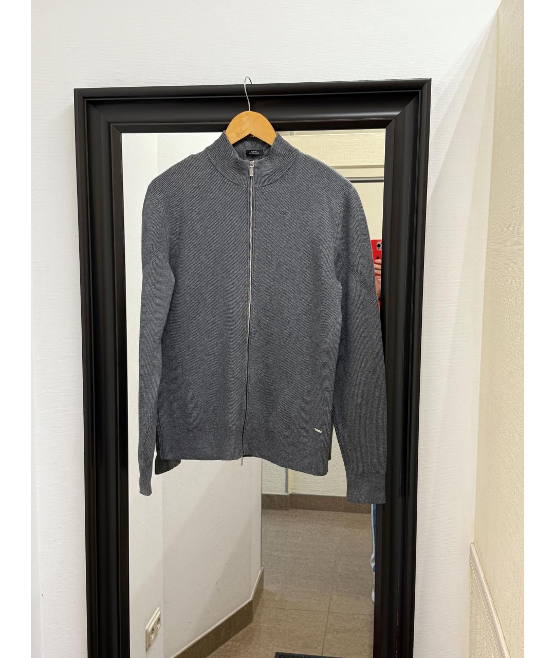 HUGO BOSS Серый джемпер / свитер, фото 7