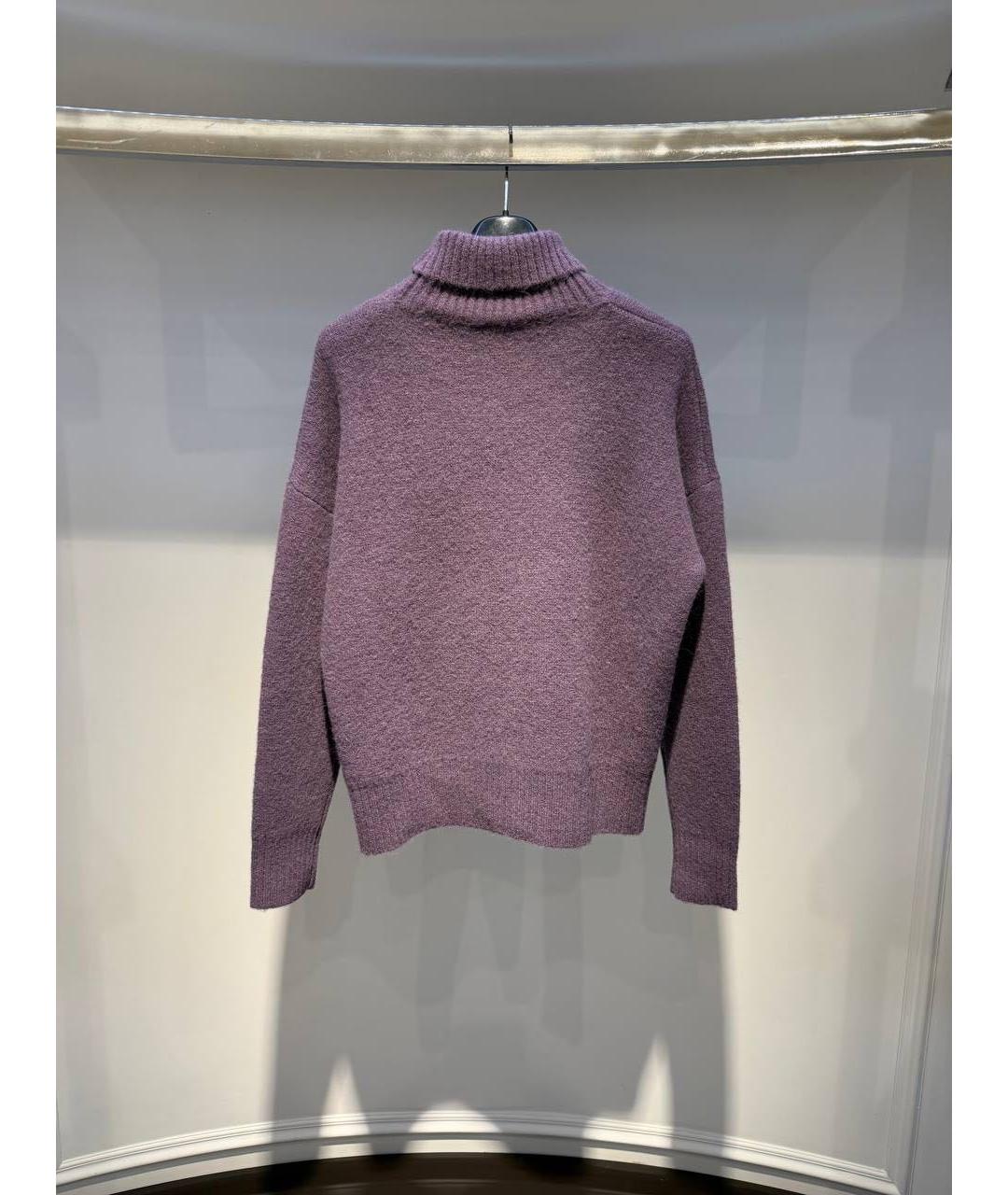 Ami Paris Фиолетовый джемпер / свитер, фото 2
