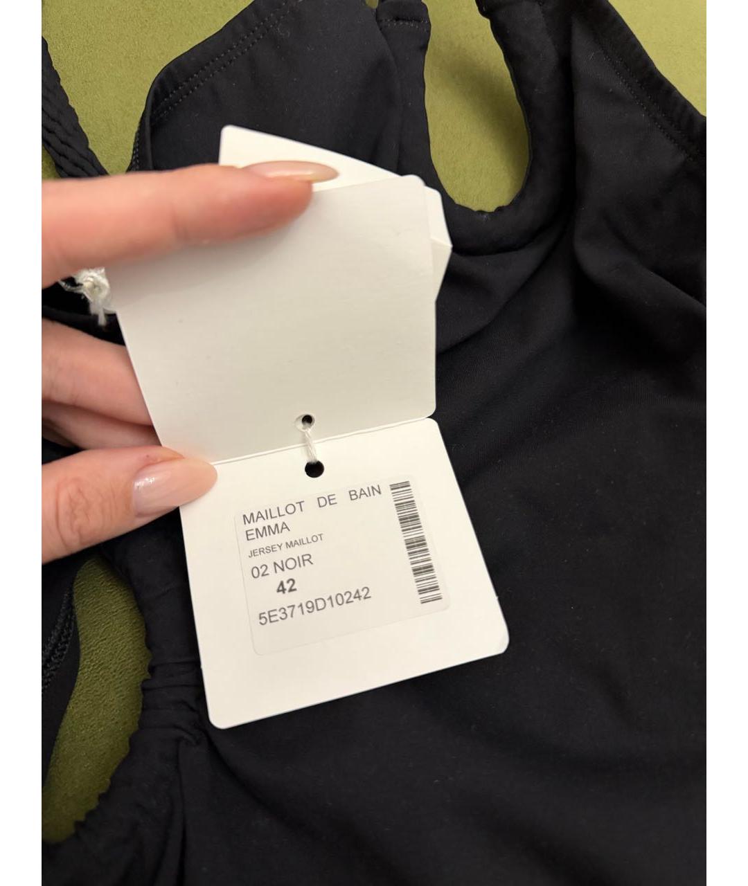 HERMES Черный полиамидовый купальник, фото 3