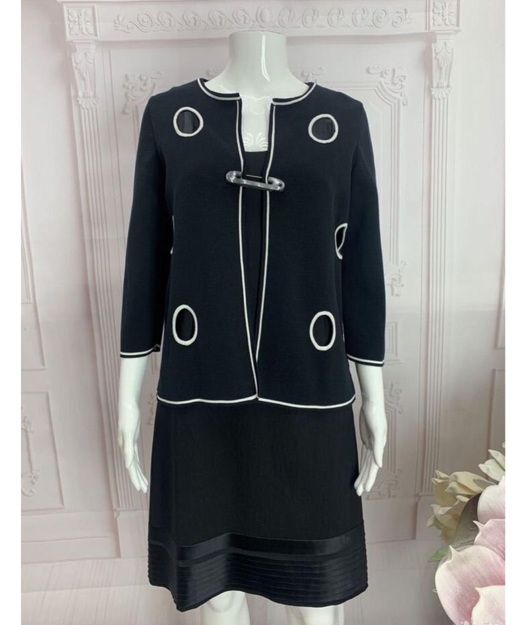 LIVIANA CONTI Черный хлопковый кардиган, фото 5