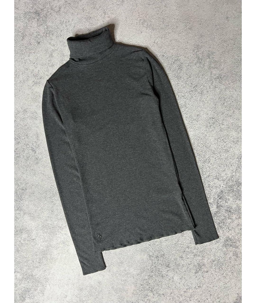 RALPH LAUREN Серая водолазка, фото 7