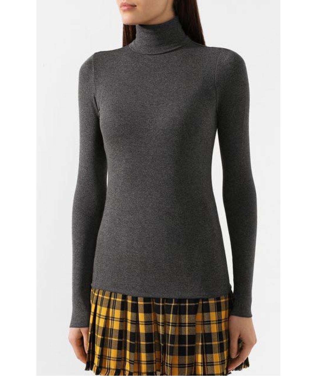 RALPH LAUREN Серая водолазка, фото 2