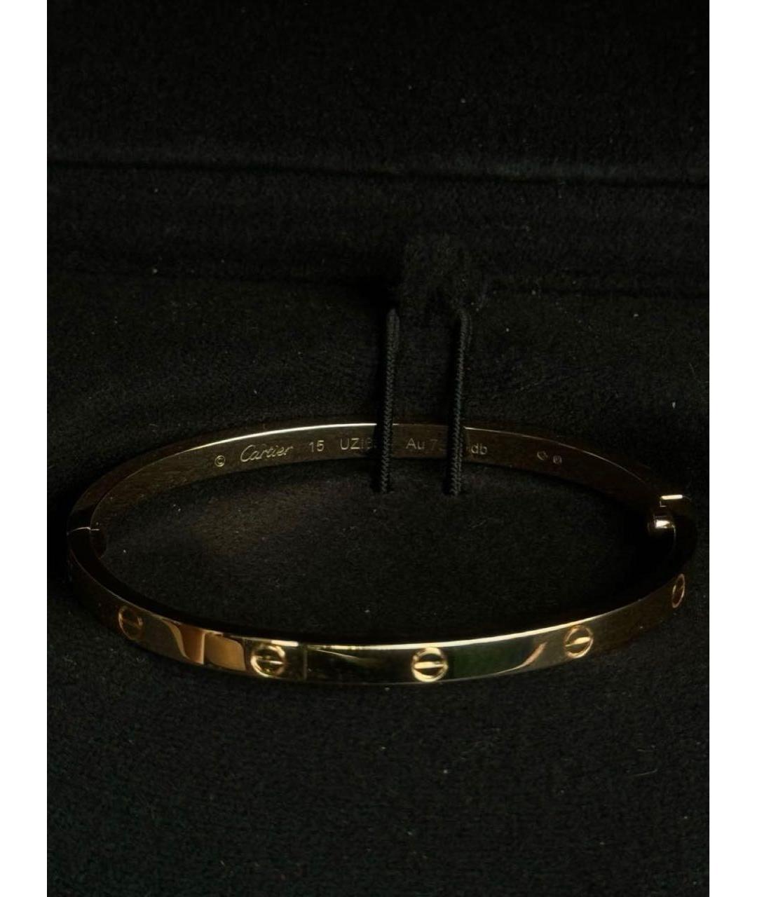 CARTIER Розовый браслет из розового золота, фото 5