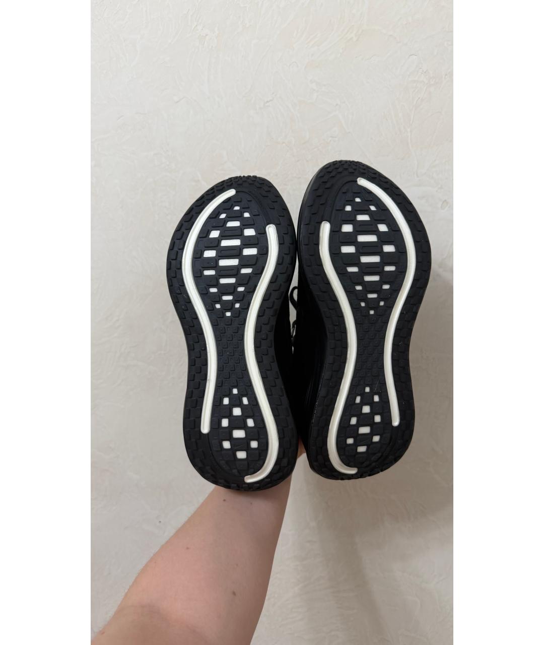 NIKE Черные синтетические кроссовки, фото 4