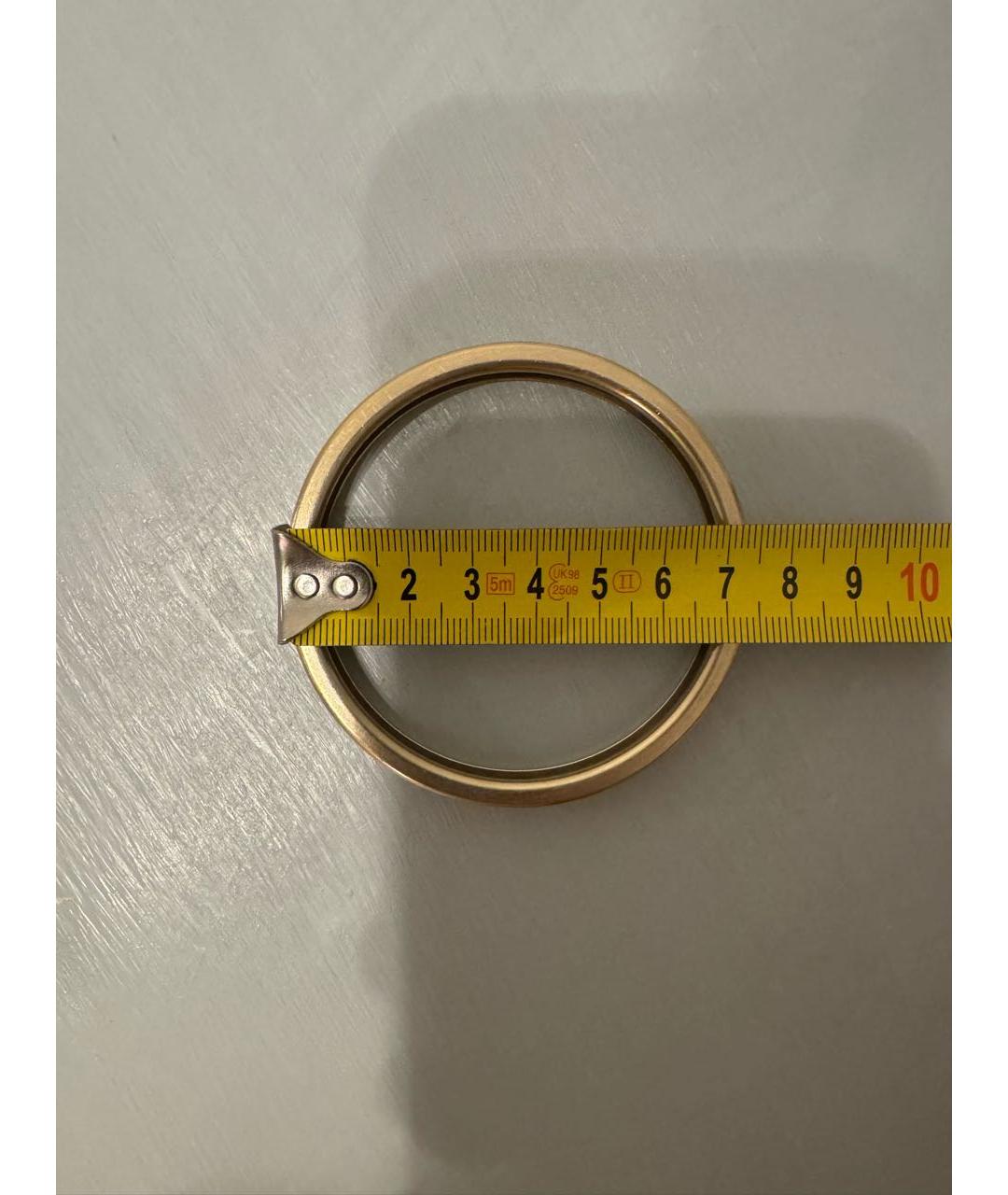 CHANEL Золотой металлический браслет, фото 4