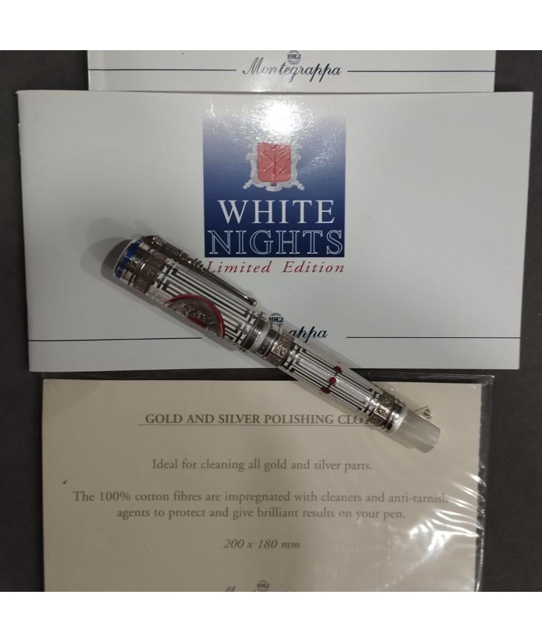 MONTEGRAPPA Серебряная перьевая ручка, фото 2