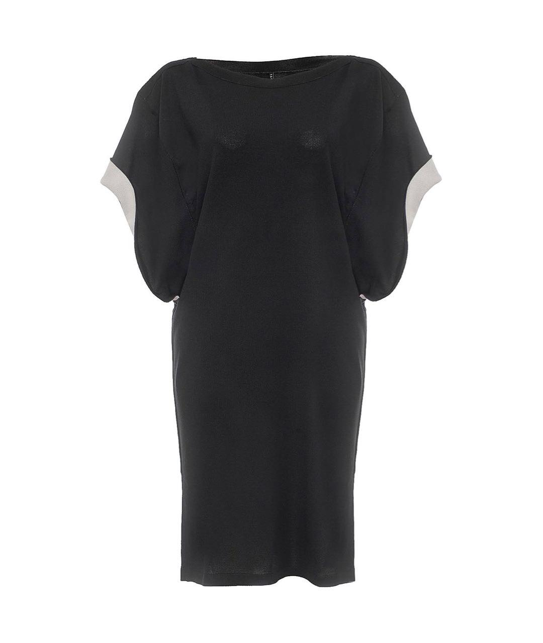 LIVIANA CONTI Черное вискозное платье, фото 9