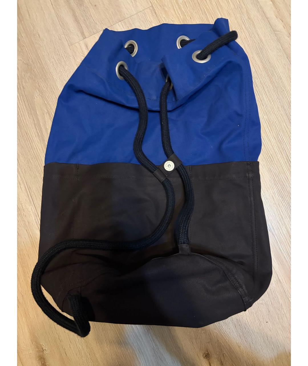 STONE ISLAND Синий деним рюкзак, фото 2