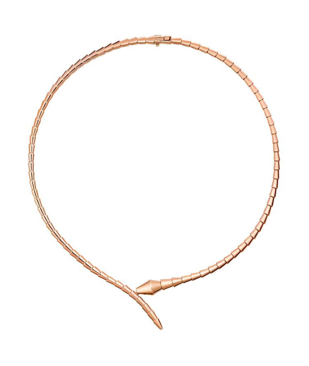 BVLGARI Золотое колье из розового золота, фото 1