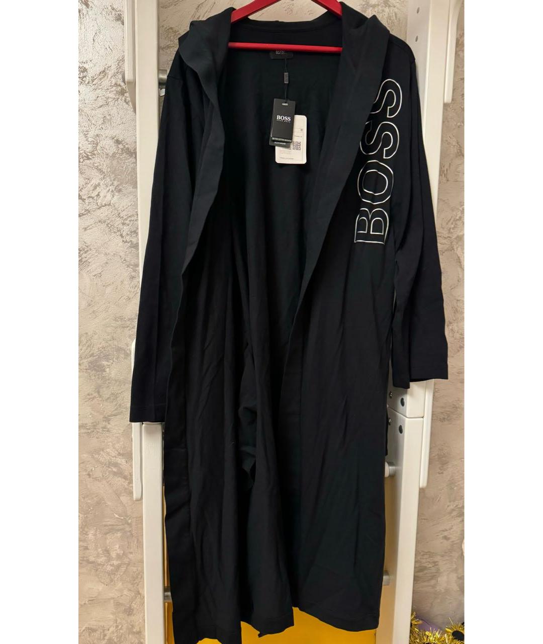 HUGO BOSS Черный халат, фото 8