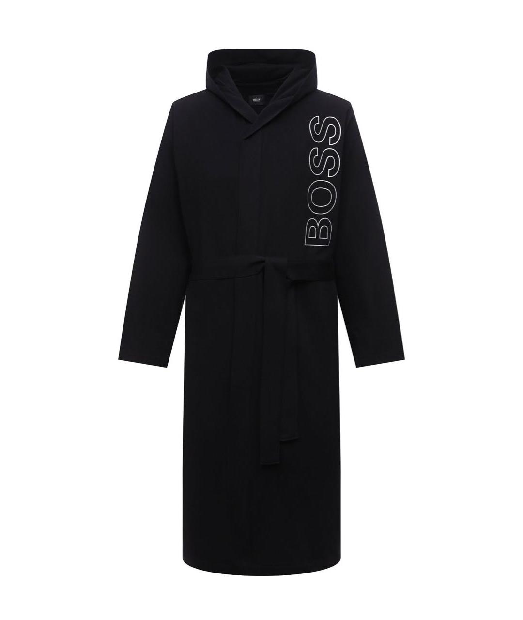 HUGO BOSS Черный халат, фото 1