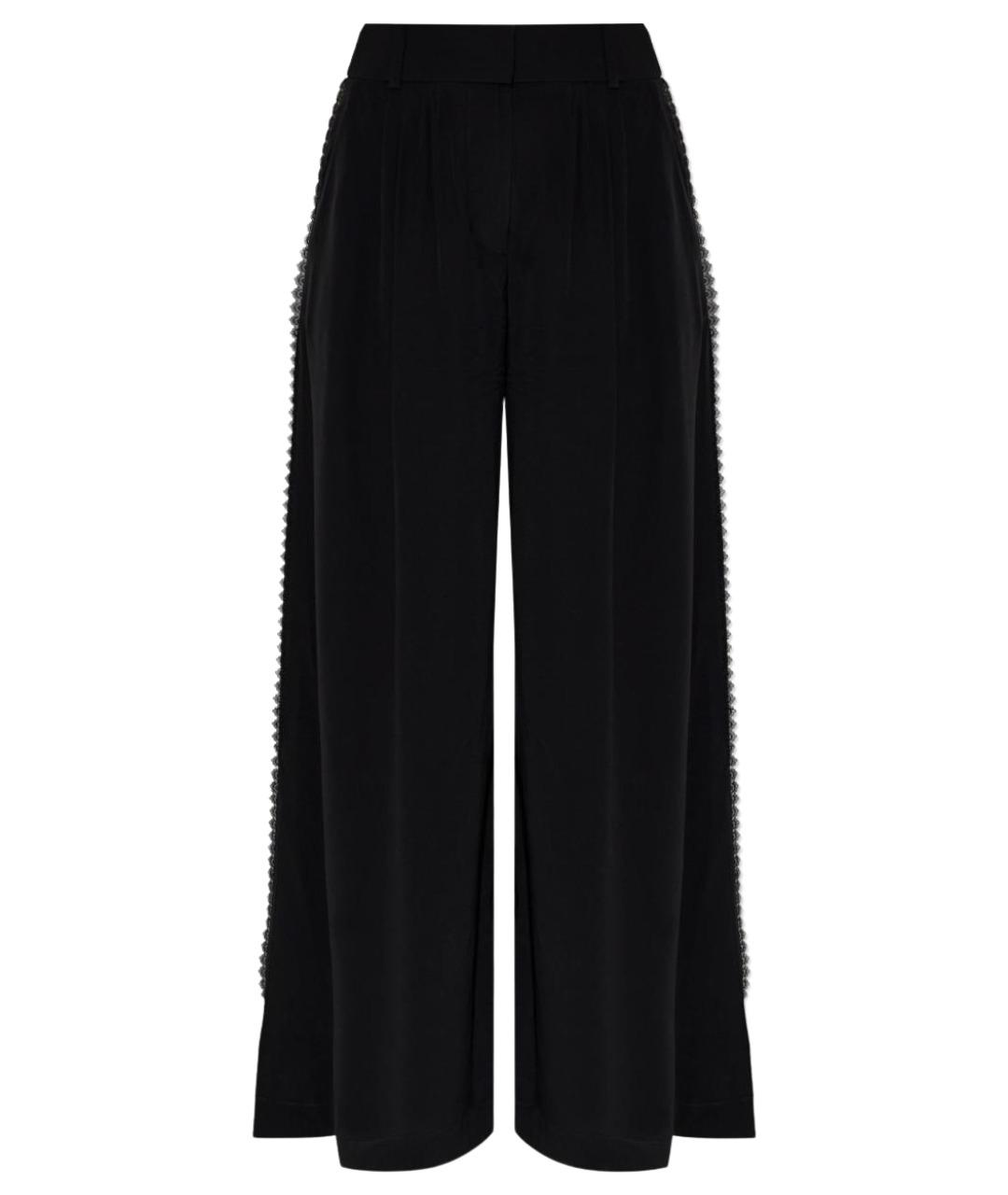 ZIMMERMANN Черные вискозные брюки широкие, фото 1