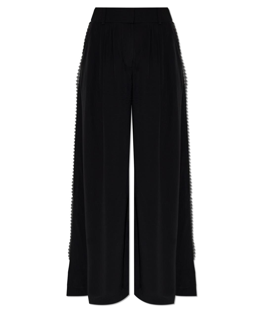 ZIMMERMANN Черные вискозные брюки широкие, фото 5