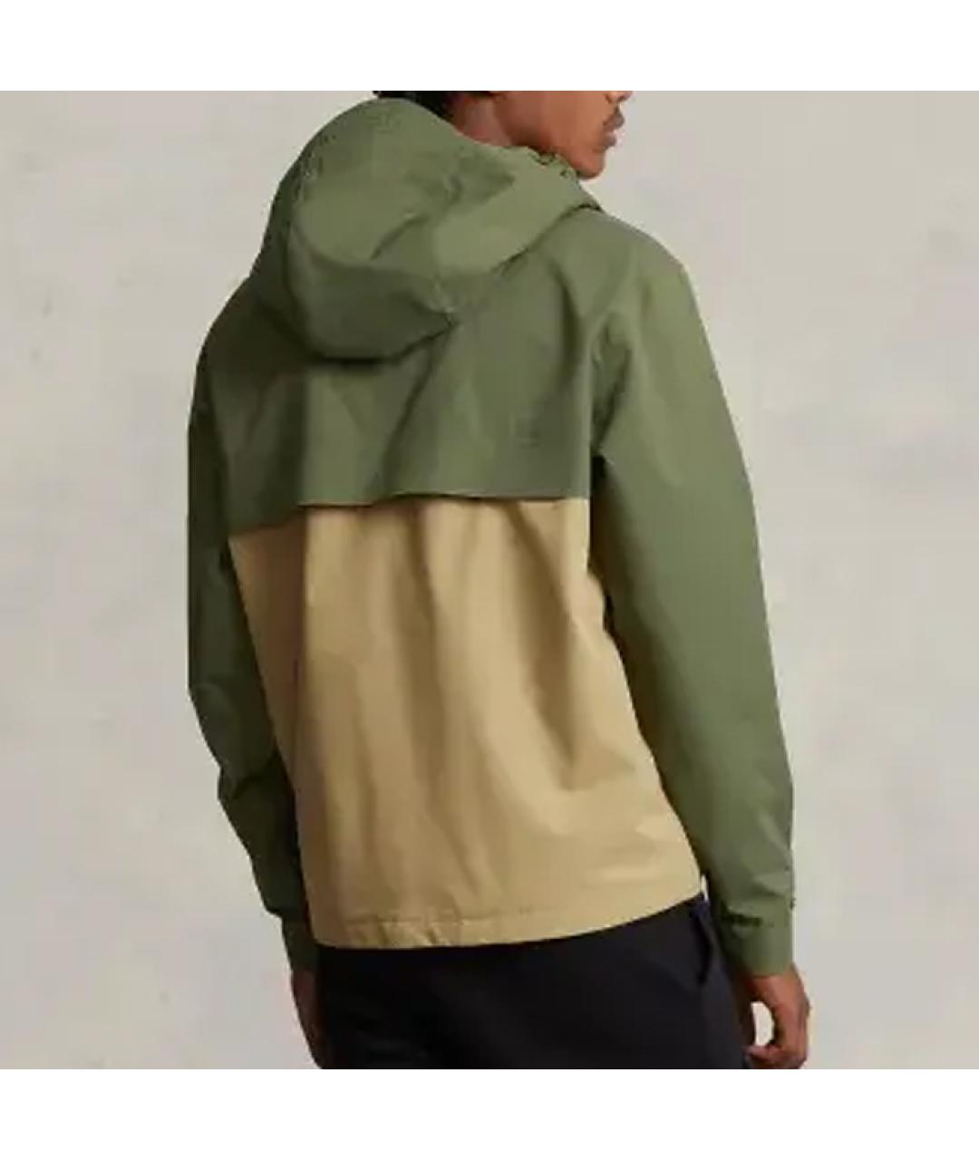 POLO RALPH LAUREN Хаки полиэстеровая куртка, фото 3