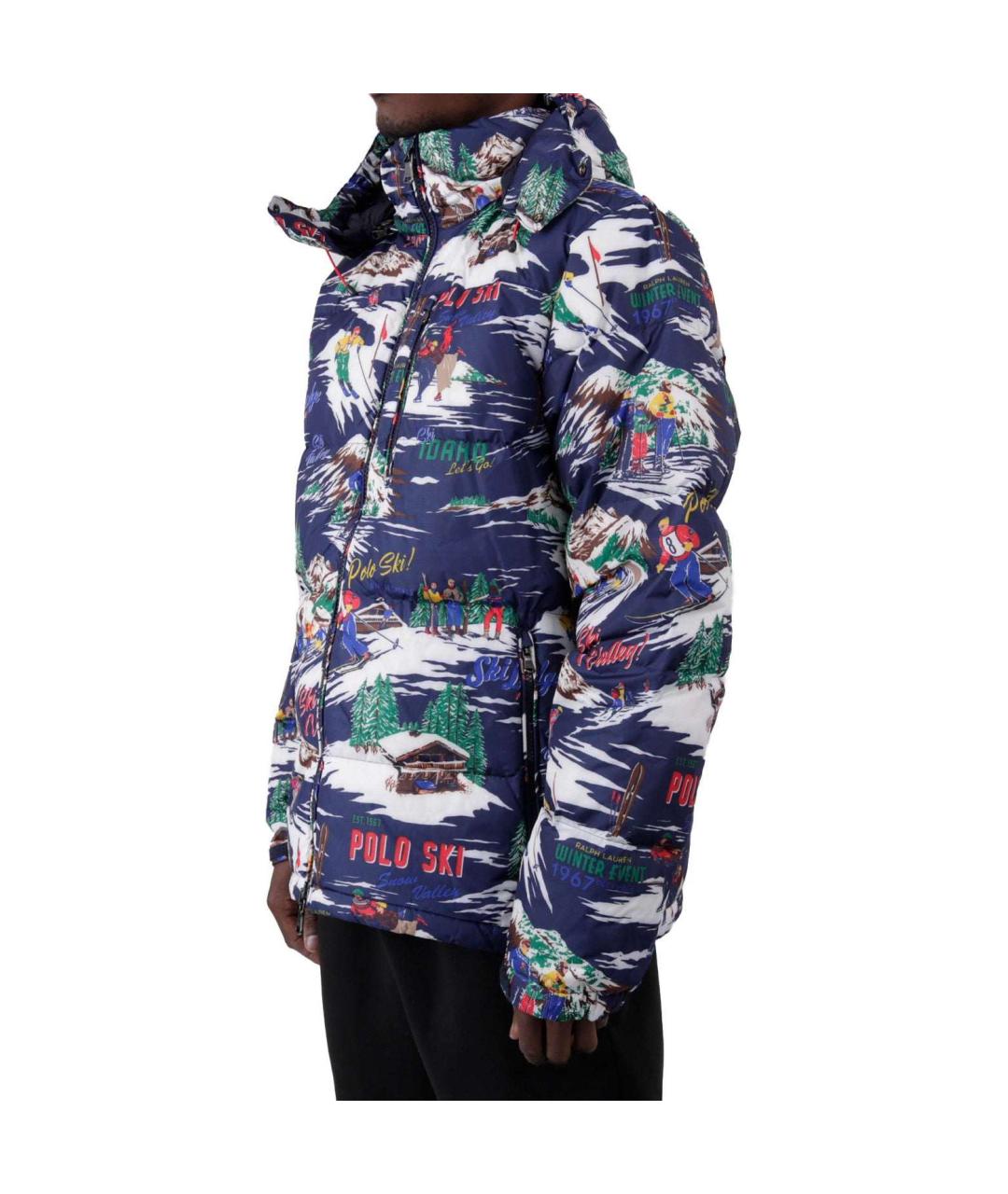 POLO RALPH LAUREN Мульти пуховик, фото 4
