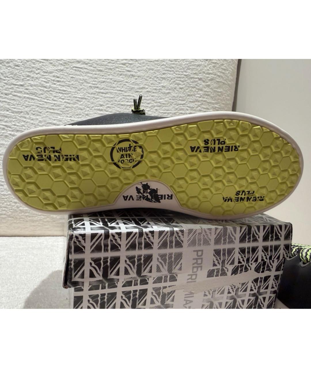 PREMIATA Черные кожаные кеды, фото 4