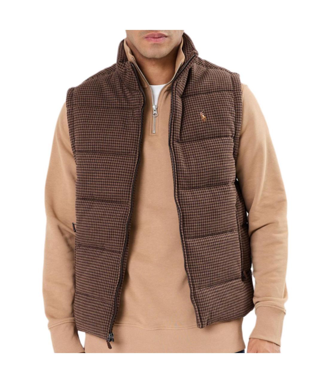 POLO RALPH LAUREN Коричневый жилет, фото 6