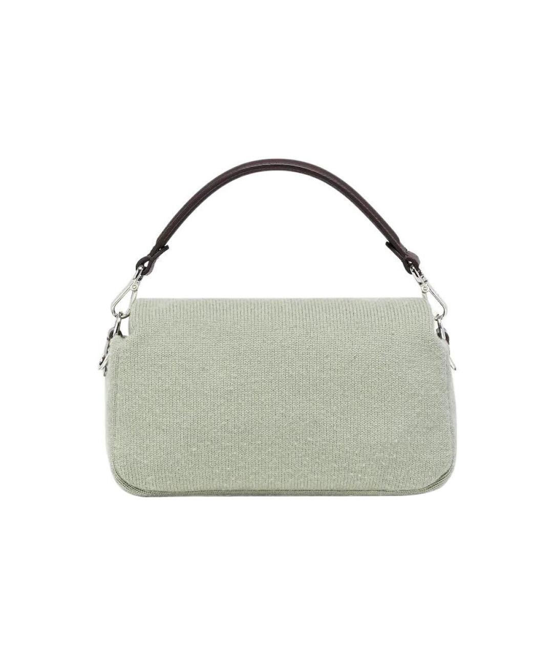 FENDI Зеленая сумка через плечо, фото 3