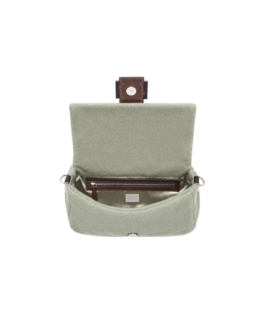 FENDI Зеленая сумка через плечо, фото 4