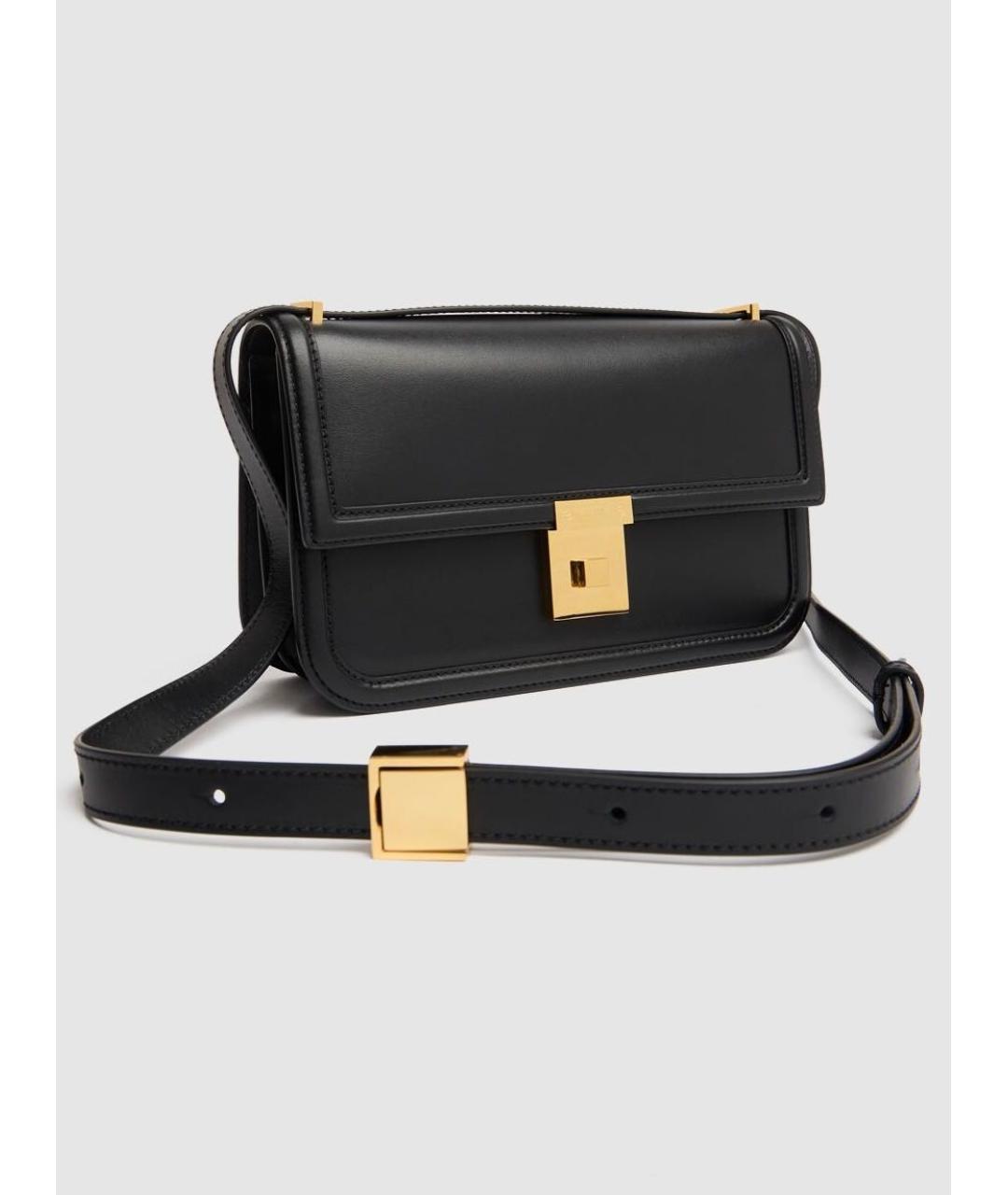 DEMELLIER Черная кожаная сумка через плечо, фото 7