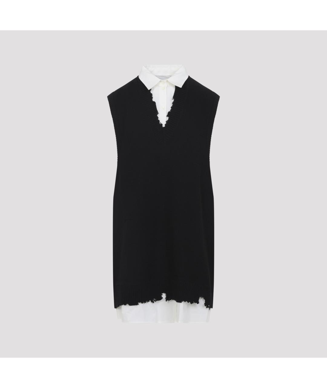 MM6 MAISON MARGIELA Мульти хлопковое платье, фото 2