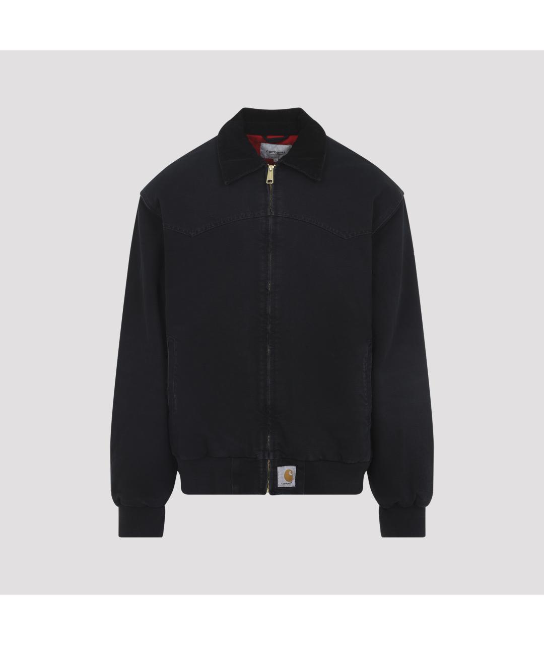 CARHARTT WIP Черная хлопковая куртка, фото 2