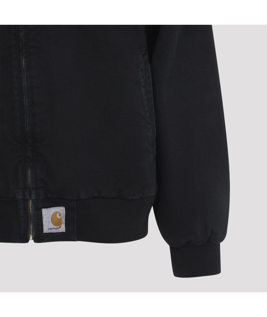 CARHARTT WIP Черная хлопковая куртка, фото 4