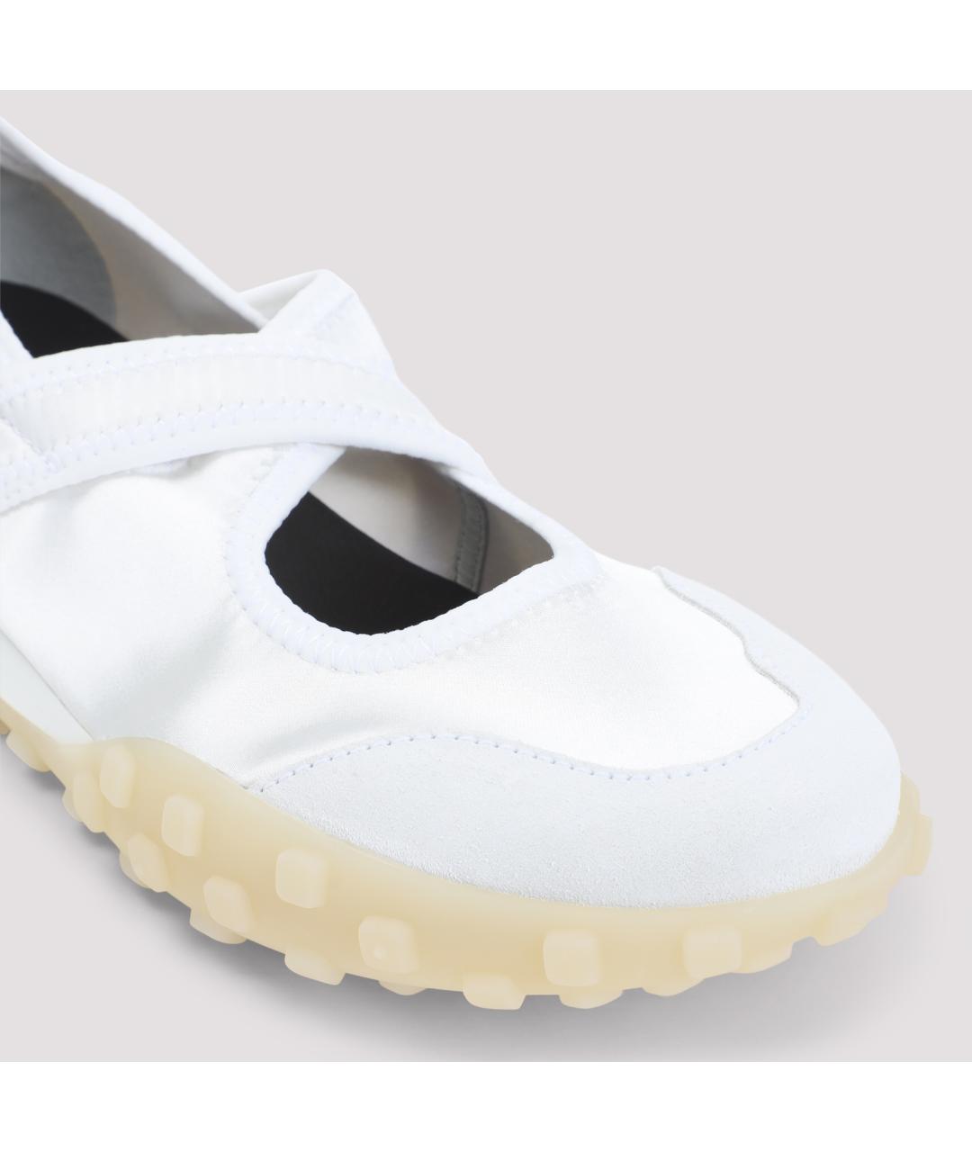 JIL SANDER Белые синтетические кроссовки, фото 5