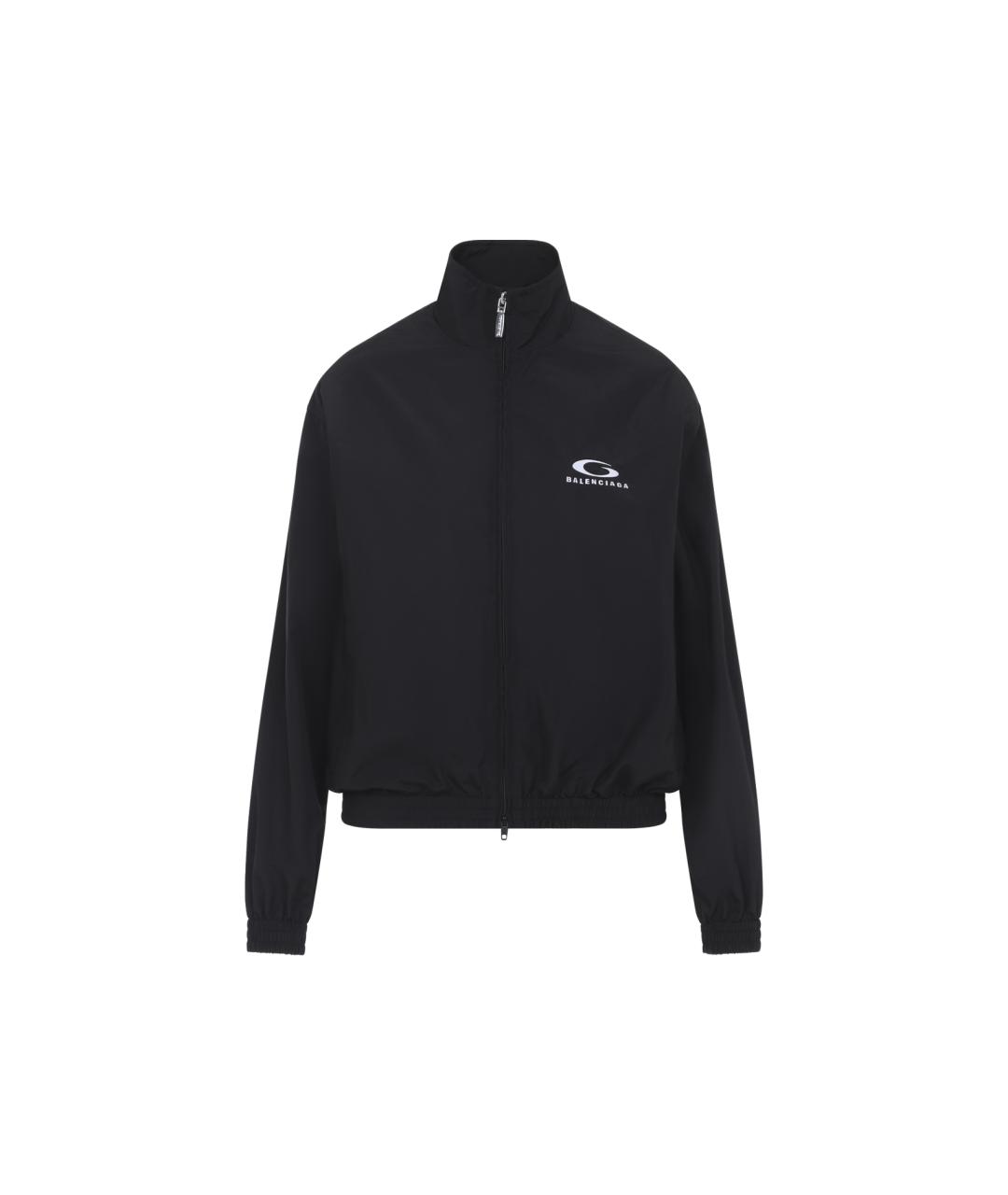 BALENCIAGA Черная хлопковая куртка, фото 1