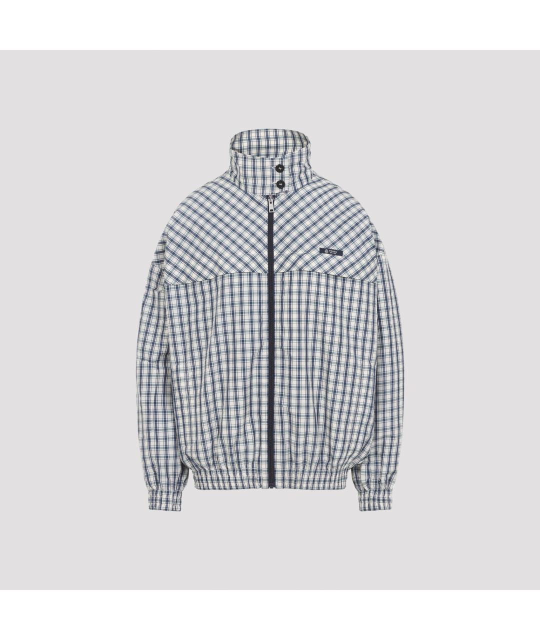 PRADA Синяя хлопковая куртка, фото 2