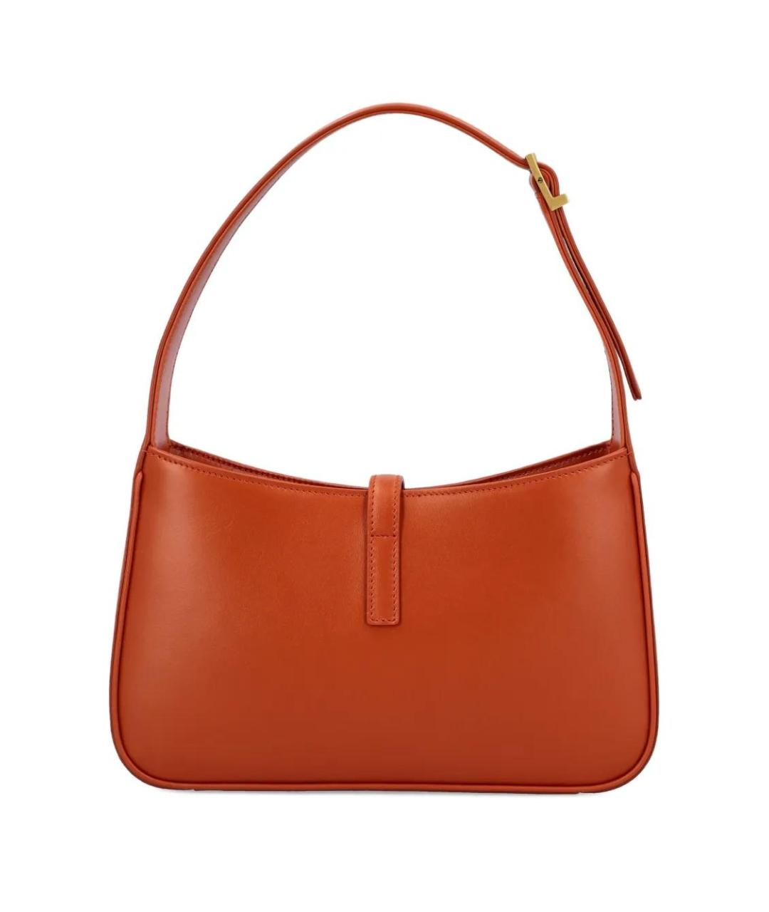 SAINT LAURENT Кожаная сумка с короткими ручками, фото 2