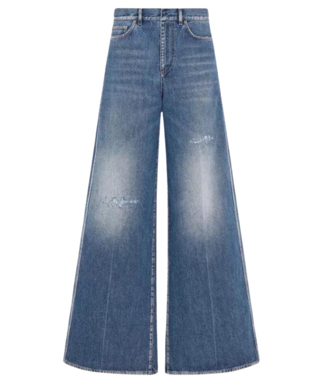 CHRISTIAN DIOR Синий хлопковый костюм с брюками, фото 2