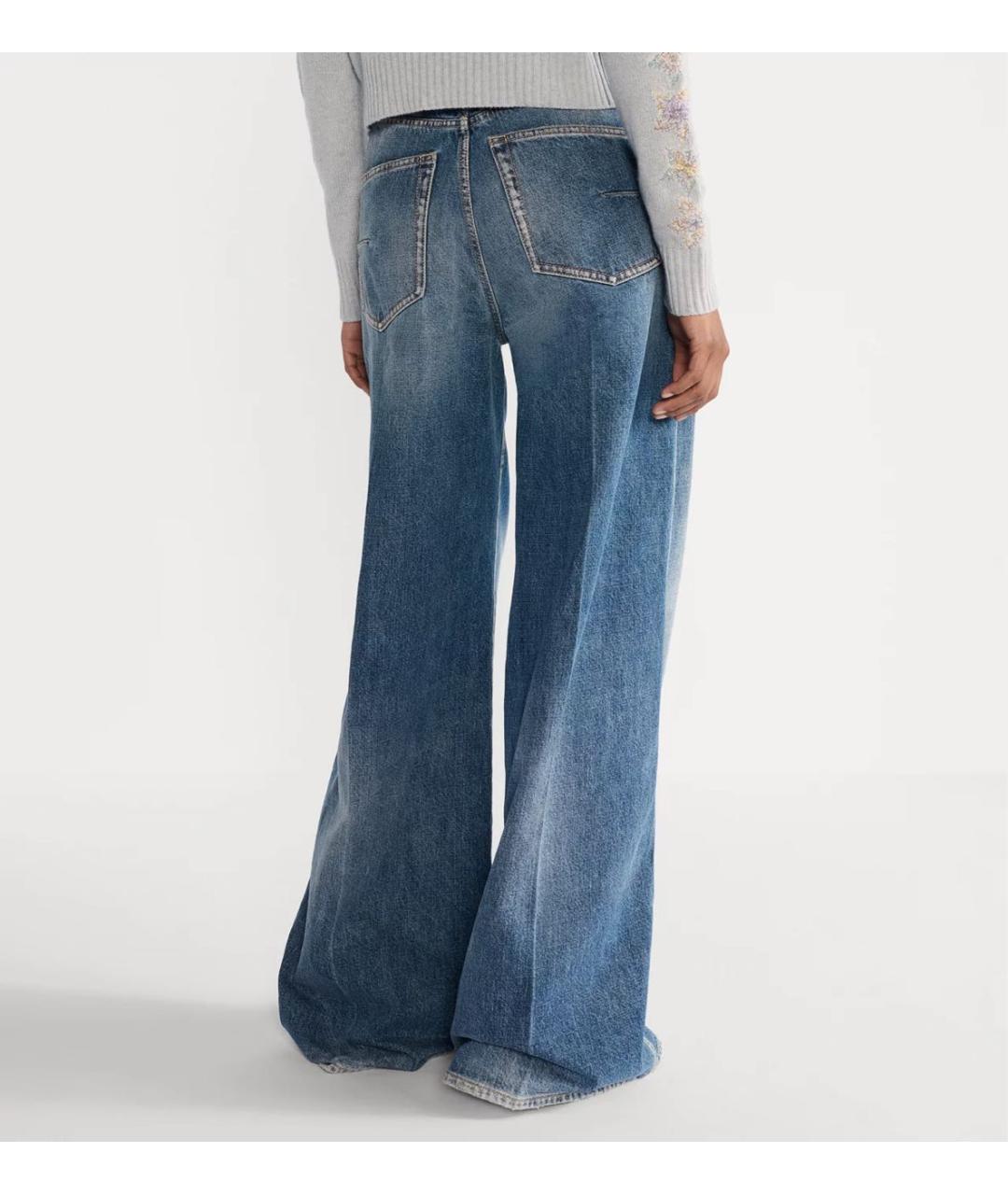 CHRISTIAN DIOR Синий хлопковый костюм с брюками, фото 5