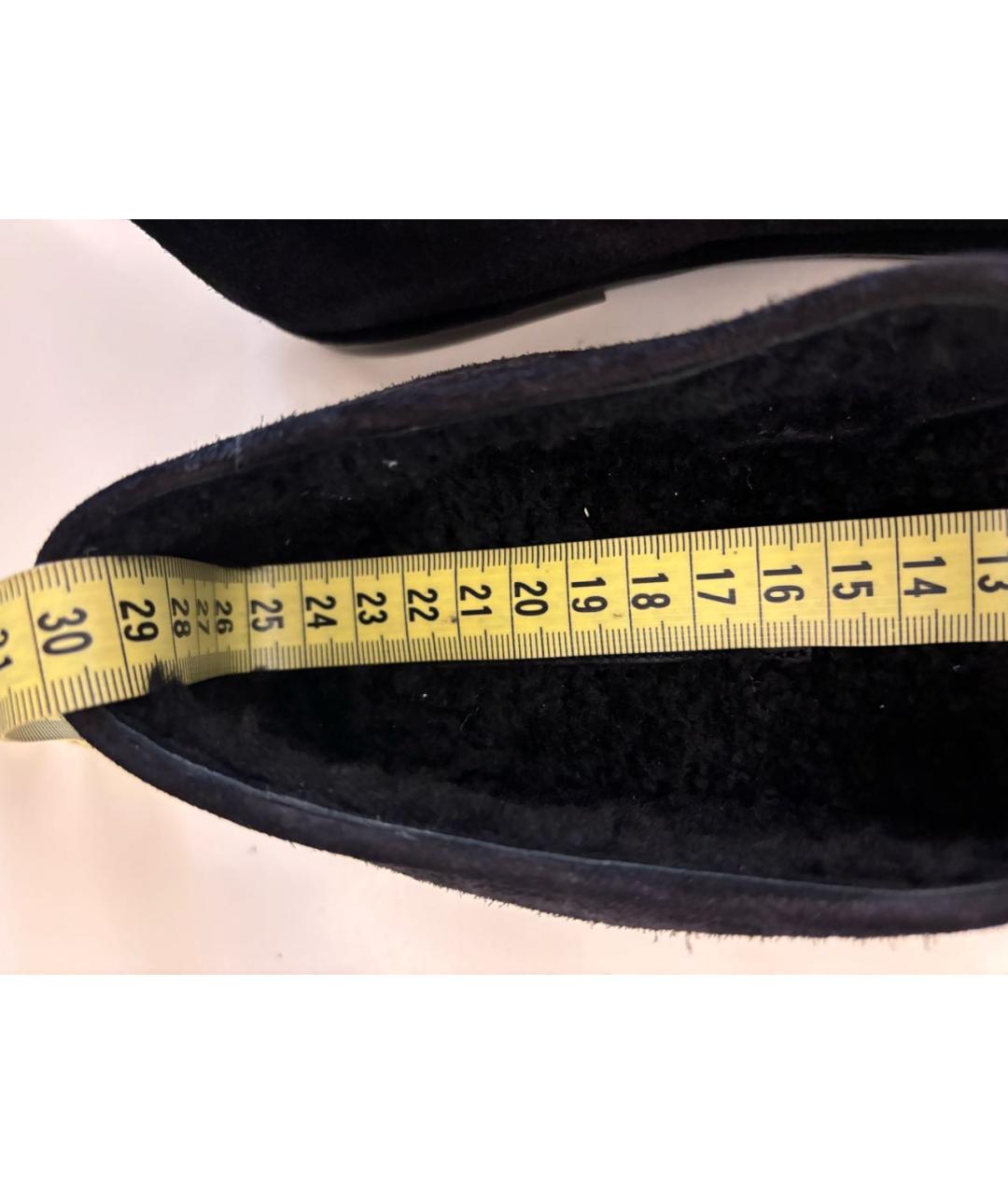 CHANEL Черные замшевые балетки, фото 7