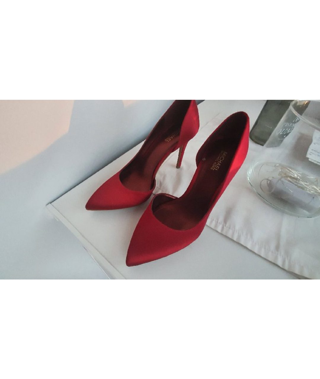 MICHAEL KORS Красные туфли из экзотической кожи, фото 3