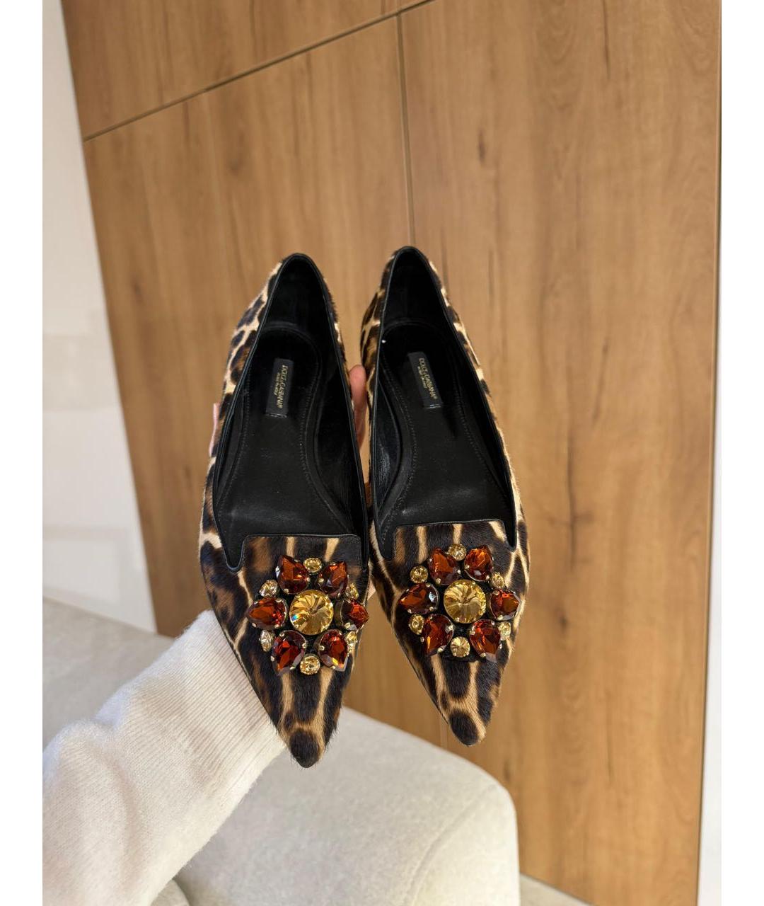 DOLCE&GABBANA Мульти балетки, фото 2