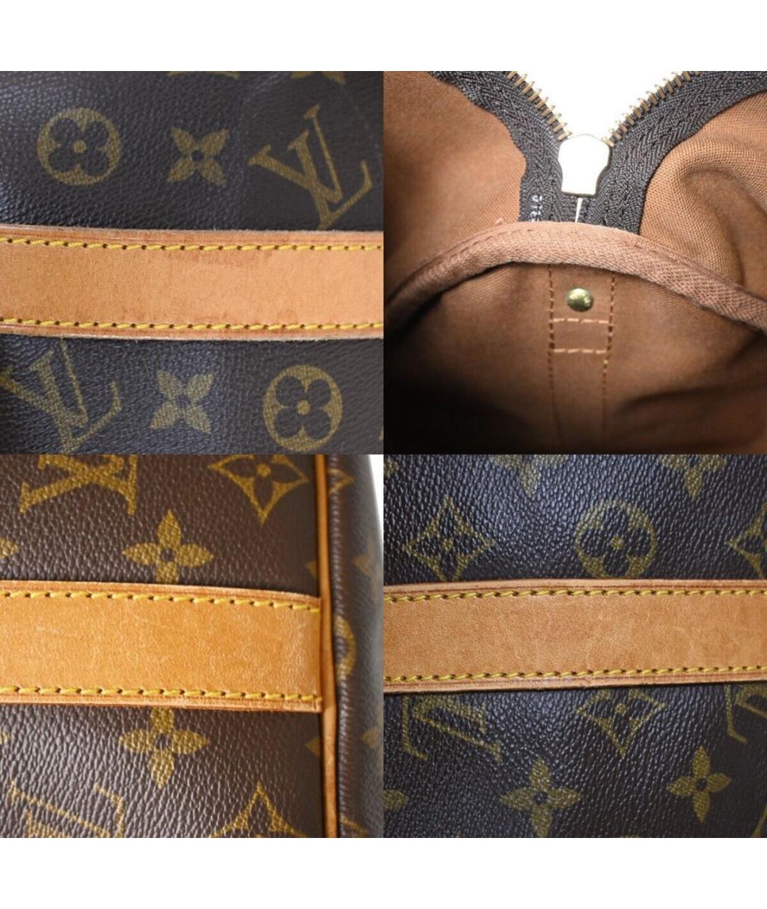 LOUIS VUITTON Коричневая дорожная/спортивная сумка, фото 8