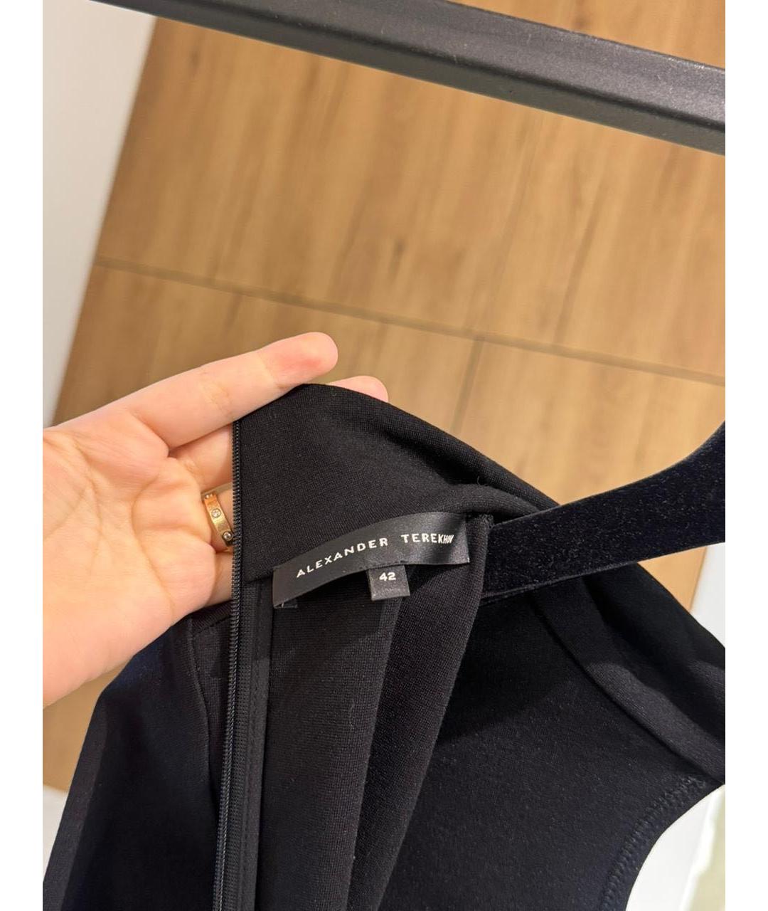 ALEXANDER TEREKHOV Черное коктейльное платье, фото 3