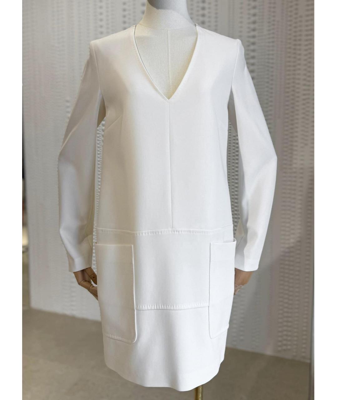 MAX MARA Белое повседневное платье, фото 2