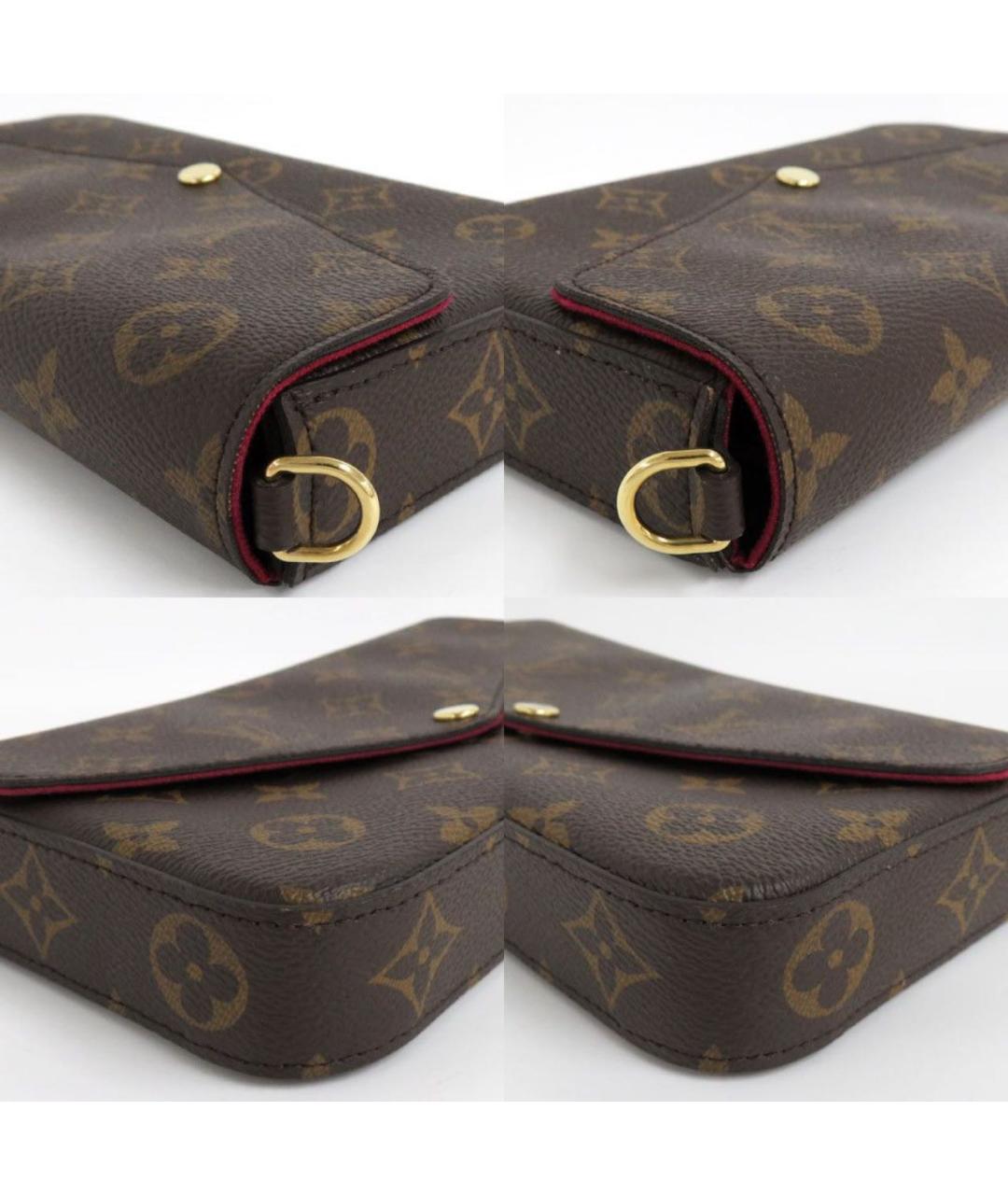 LOUIS VUITTON Коричневая сумка через плечо, фото 7