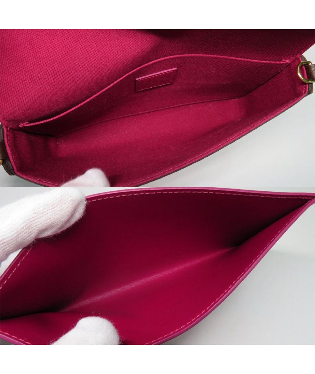 LOUIS VUITTON Коричневая сумка через плечо, фото 5