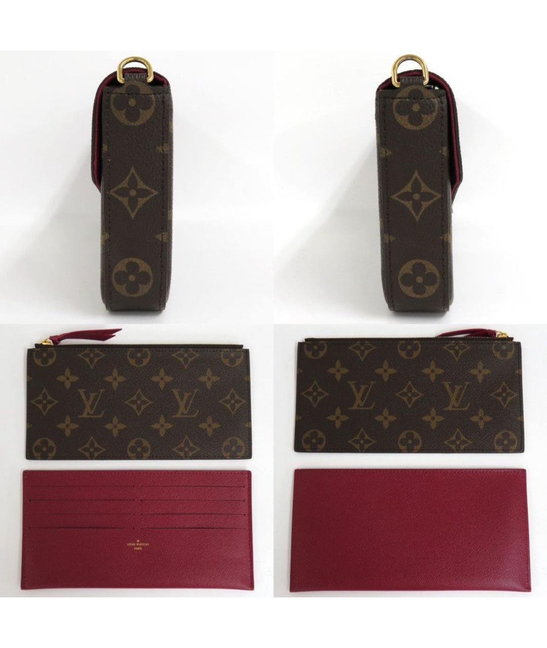LOUIS VUITTON Коричневая сумка через плечо, фото 4